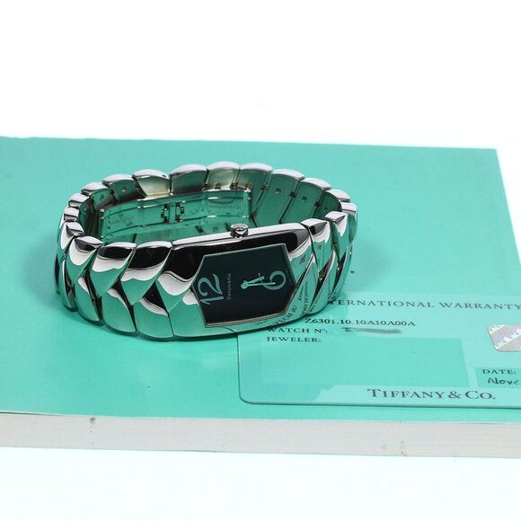TIFFANY&Co. Tesoro Z6301.10.10A10A00A black Dial Quartz Ladies Watch_758638 - Picture 1 of 6